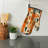 Autumn Stripes Oven Mitt Cotton Twill