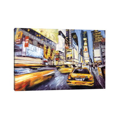 46th & 7th by Roger Disney - Wrapped Canvas Gallery-Wrapped Canvas Giclée