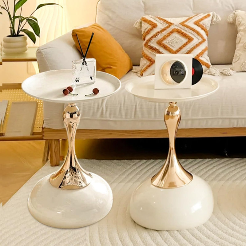 Rattan Solid Wood 1 Tier Plant Stand Set of 2