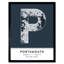 Portsmouth England United Kingdom City - Single Picture Frame Typography