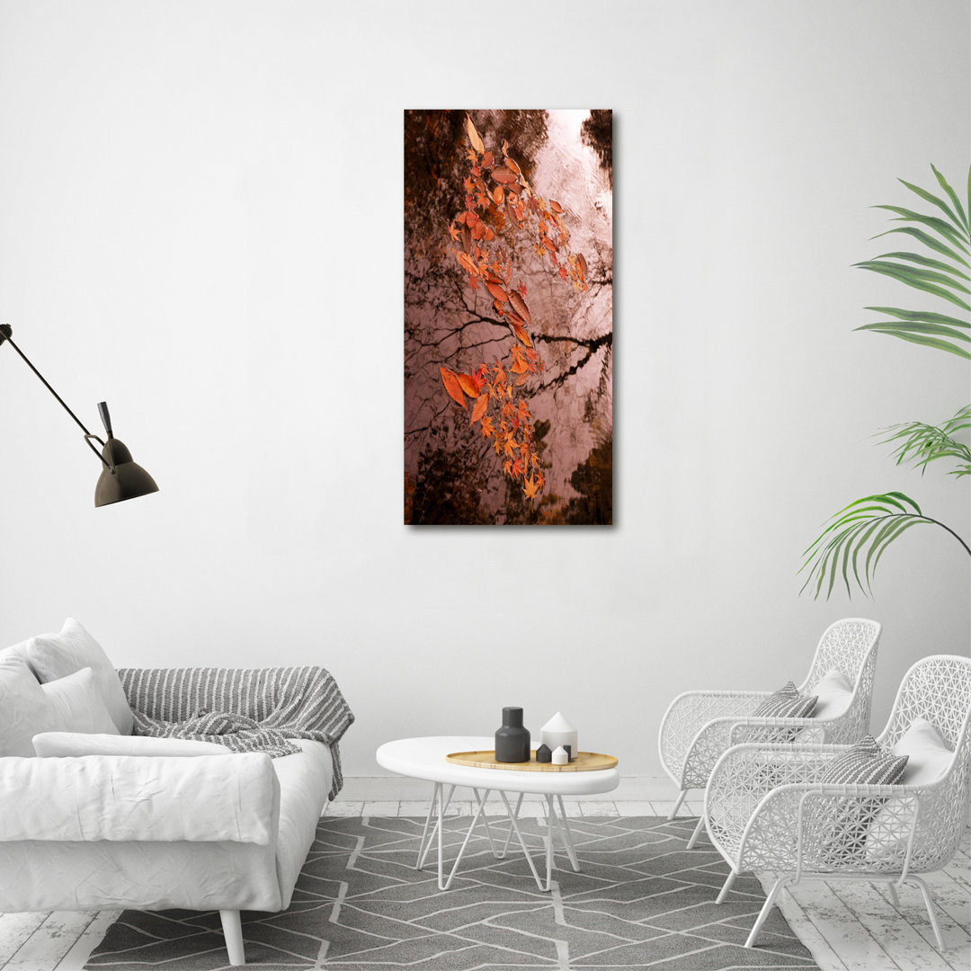 Herbstblätter - Kunstdrucke auf Leinwand - Wrapped Canvas