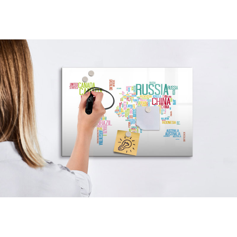 Magnetic Glass Dry Erase Board