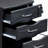 Rolling Storage and File Cabinet, Espresso-39708861