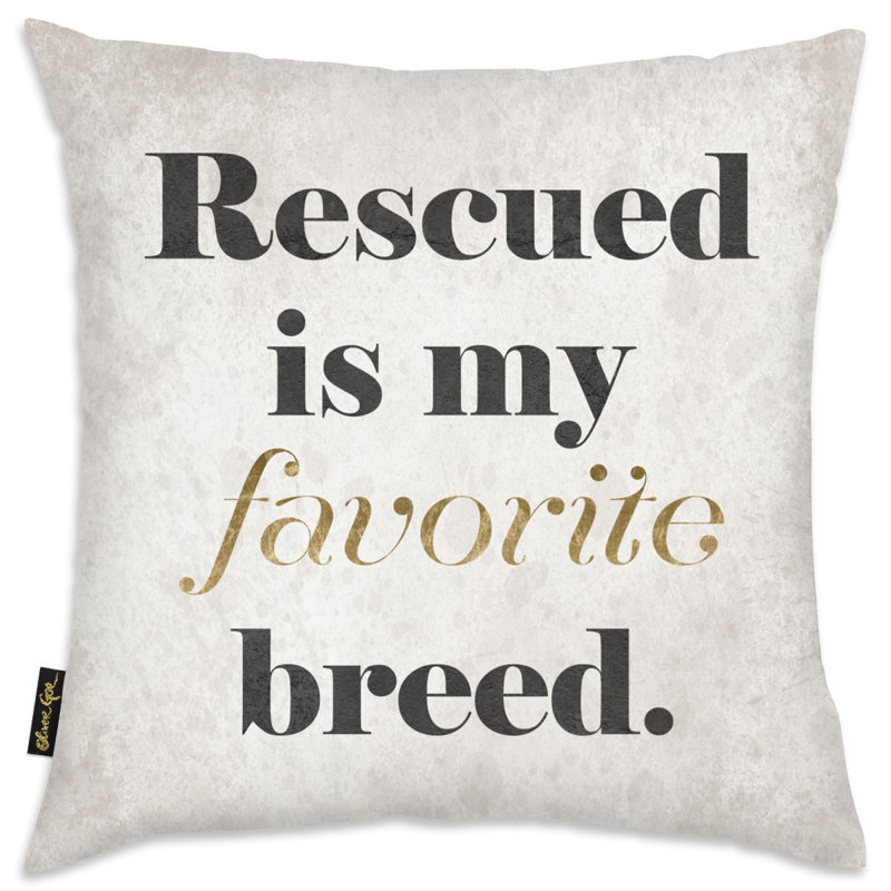  Housse de coussin carré My Insert Breed
