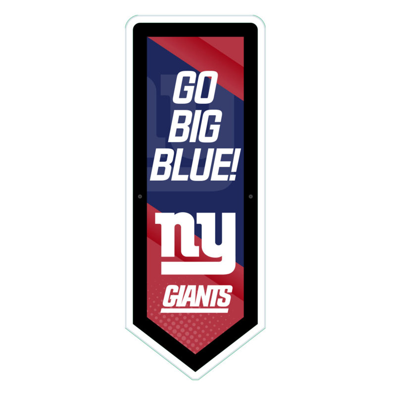 Plaque murale lumineuse NFL, Giants de New York