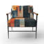 Chaise d'appoint à formes abstraites - Fauteuil Line-Dance Geometric III-880912293