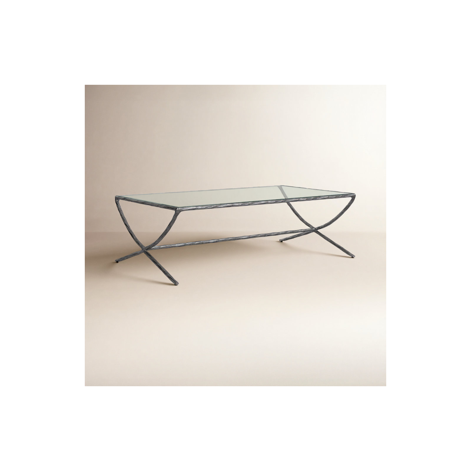 Evelynn Coffee Table, Silver