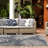 Dowd Floral Blue/Gray/Ivory, Indoor & Outdoor Area Rug-23337623