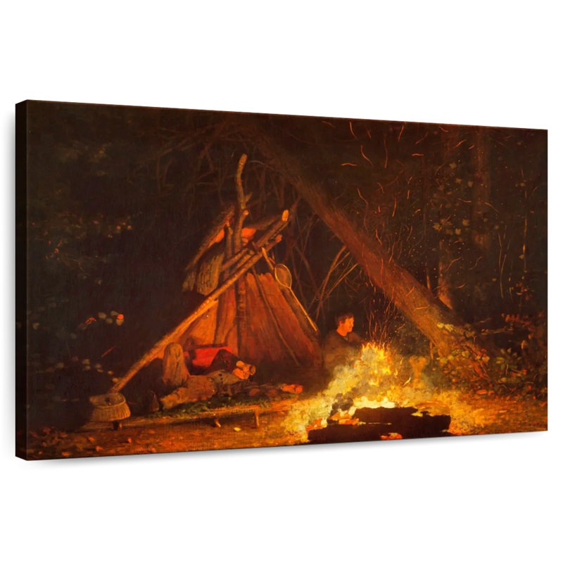 Senne Camp Fire, 34" H x 51" W