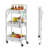35.2'' H x 17.3'' W Utility Cart with Wheels-53007175