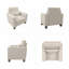 Fauteuil Alitza de 88,9 cm de large-676781031