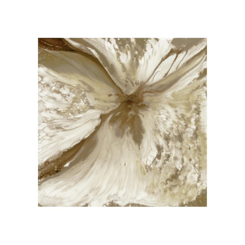 «Golden Flow» par Blakely Bering - impression d'art graphique, H 24 po x l 24 po x P 1,5 po, Extérieur