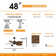 Rifky 52'' Ceiling Fan with LED Lights