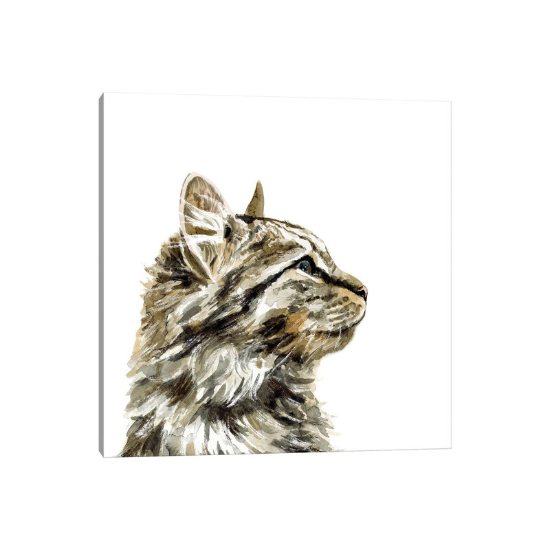 Pet Profile IV by Victoria Barnes - Wrapped Canvas Painting, 93.98cm H x 93.98cm W