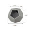 Table d'appoint 25,98 po-1904634216