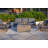 Sol Living Rocky Propane Fire Pit For Outside Outdoor Firepit Table With Internal Tank Holder Firepit Concrete Square Fire Table Patio Heater Fireplace 45,000 Btus - , 43 X 43 Inches-112206459