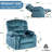 40.9'' Width Soft Velvet Living Room Recliner-896403521