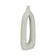 Contemporary Ceramic Abstract Cut-Out Vase