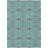 Lummus Machine Washable Damask Indoor / Outdoor Area Rug -34278011