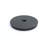 4" Black Plastic Spinner Lazy Susan Turntable Organizer for Spice Rack Table Cake Kitchen Pantry