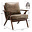 Chaise d'appoint Salma-106893748