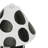 Black and White Papier Mache Table Lamp