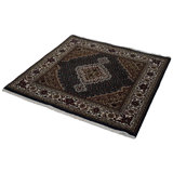 Walde Hand Woven Cotton and Wool Oriental Area Rug