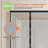 Magnetic Bug Mesh Screen Door
