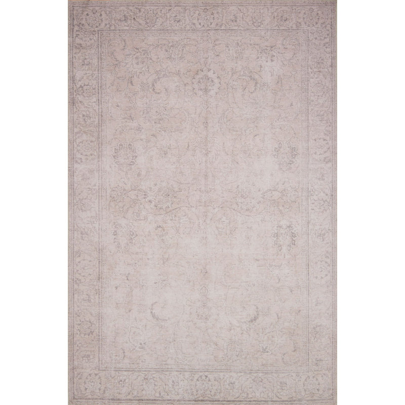 Dereck Hand Hooked Oriental Indoor Rug, Rectangle 7'6" x 9'6"