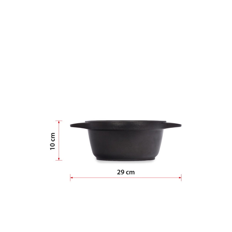 Valira Non-Stick Aluminum Round Dutch Oven, 2.5 L