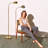 Tikesha 55.5'' LED Arched Floor Lamp