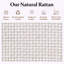 Buffet Boho Farmhouse Rattan