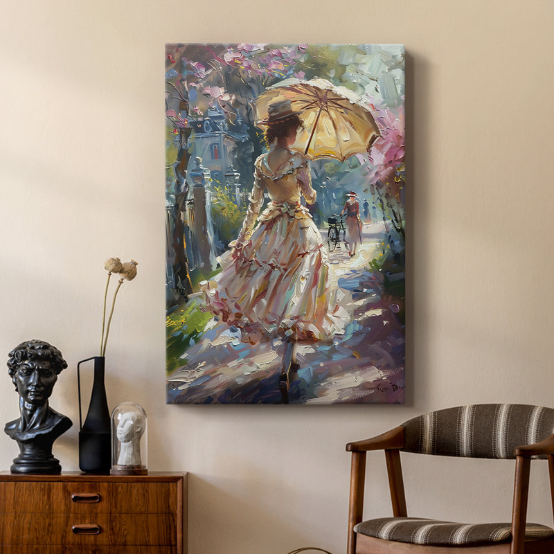 WCCEN Series DCCXLI - Toile tendue avec châssis Premium - Prêt à être accroché, H 48 po x l 32 po