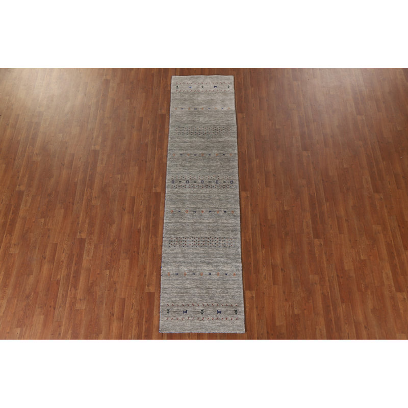 Tribal Gabbeh Oriental Runner Rug 2x10