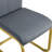Modern Glam Rectangle Faux Marble 7-Piece Dining Set with Faux Leather Cantilever Chairs-1561072166-1562151587