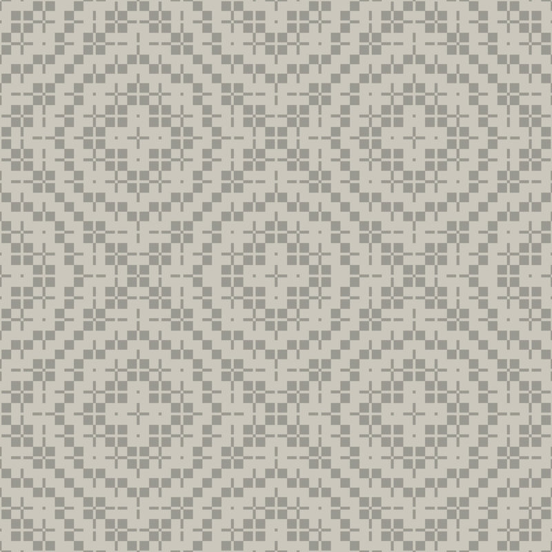 Echo Tile - Wallpaper, Sage, Self-Adhesive, Paper