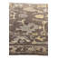 Tapis brun Odea