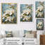 Blanc, jaune, magnolia, magnolia, harmonie - magnolia, art mural-962708630-962708609
