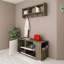 Portemanteau avec banc et rangement pour chaussures-1488564115