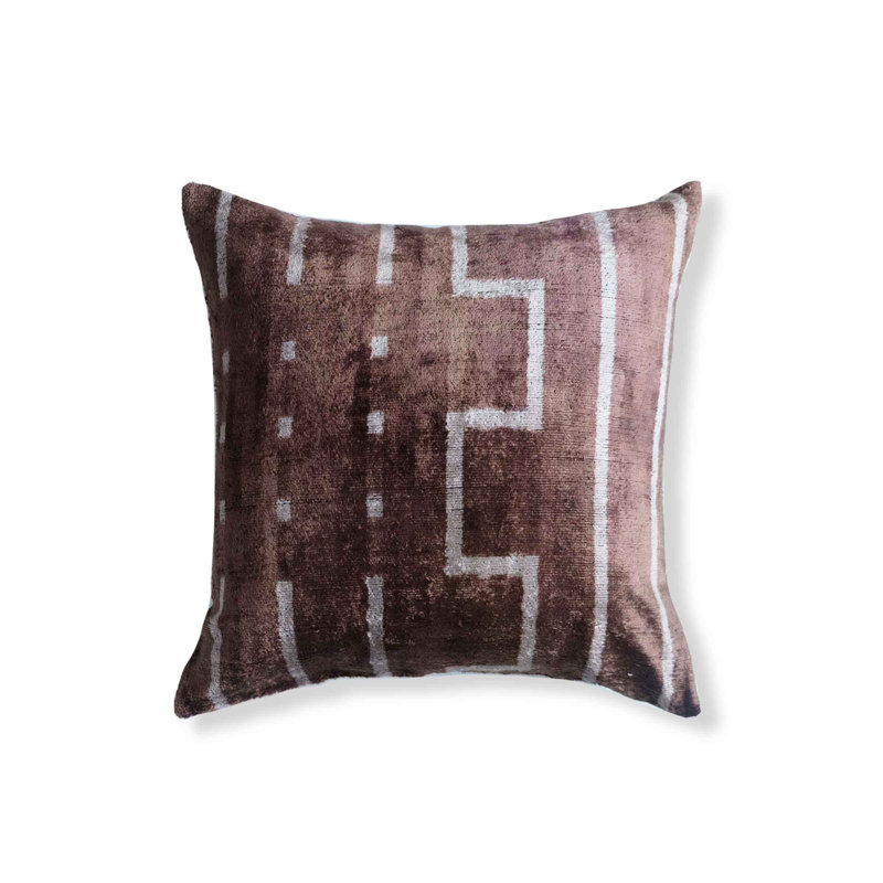 Bek Silk Square Pillow Cover & Insert
