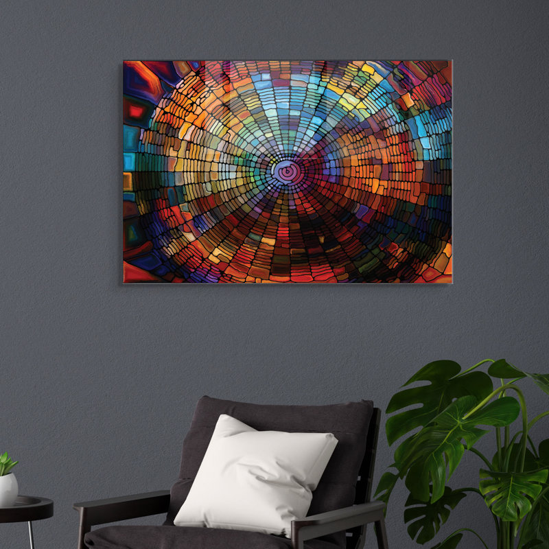 Superbe peinture murale en verre trempé 27,6 po x 39,4 po | 100% verre trempé, épaisseur: 0,16 pouce | Décoration élégante pour le salon ou le bureau, durable et facile à nettoyer, idée de cadeau parfaite