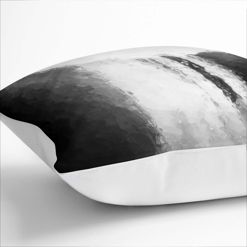 Square Cushion, White, 55cm H x 55cm W x 20cm D