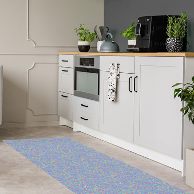 Chenille Floral Indoor Rug