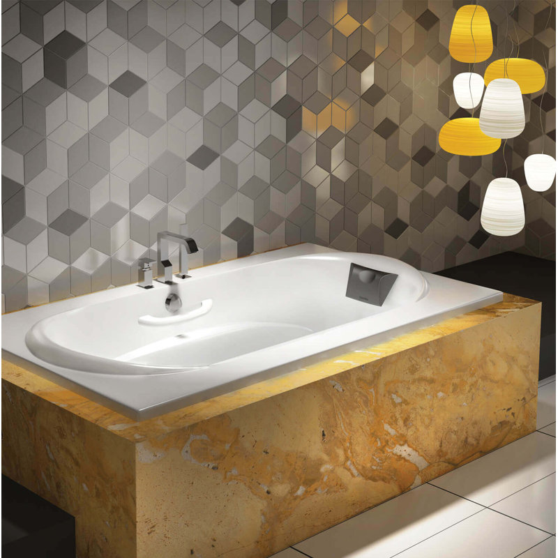 Amma 72'' L Soaking Bathtub