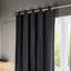 Corinthian Polyester Room Darkening Grommet / Eyelet Curtain Panel Pair-109504839-109504833