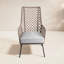 Chaise de patio avec coussins Mikah Charnece-849846506