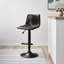 Ensemble de 2 tabourets de bar pivotants Halima Rockel-1896632328-1921953363