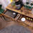Bundrage 47.2'' Sideboard, Kitchen Island, Barn Door Storage Cabinet with Two Drawers-233108481