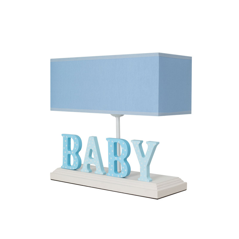Lampe de table 11 po Ezabel, Bleu, Bleu