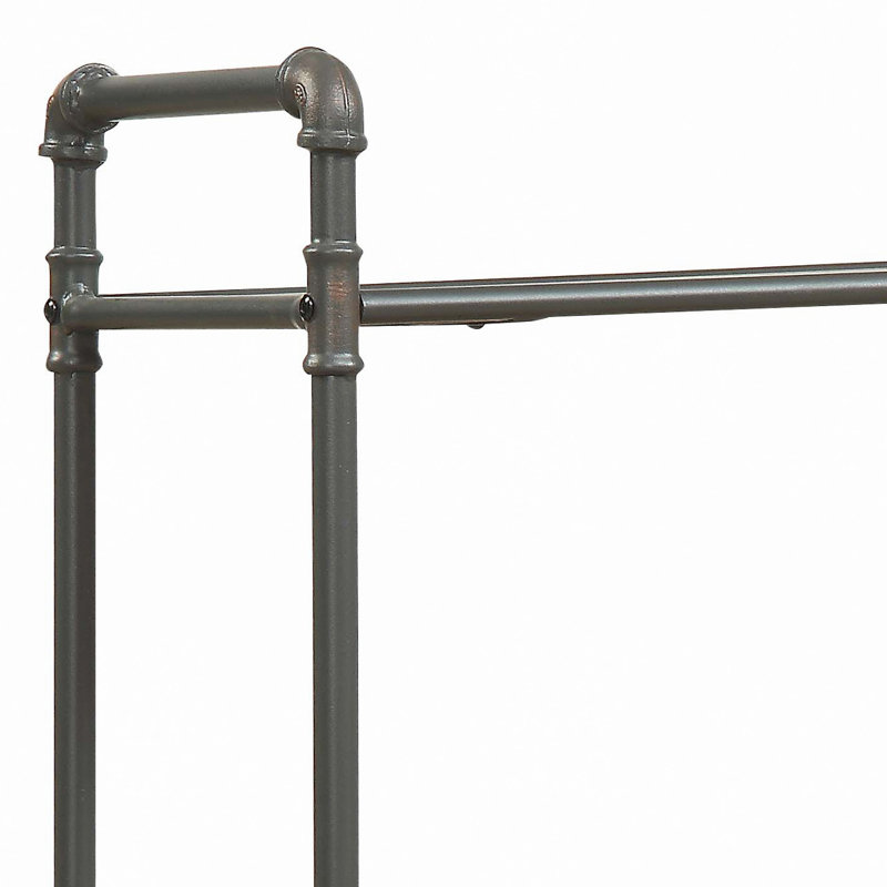 Bibliothèque Galien en chêne antique et gris sable, (4 tablettes) H 49 po x l 26 po x P 14 po